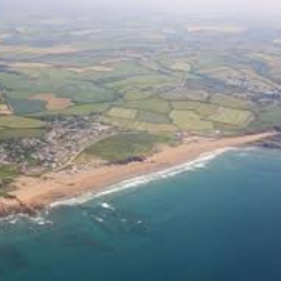 Widemouth from the air