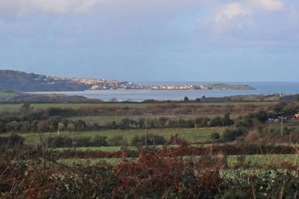 View over st ives