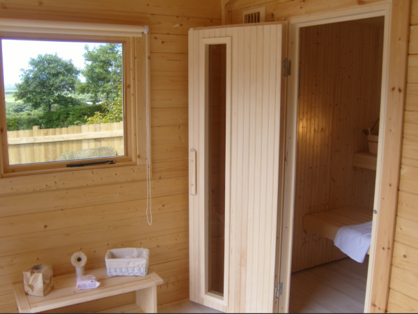 Villa Sauna in Cottage Cornwall